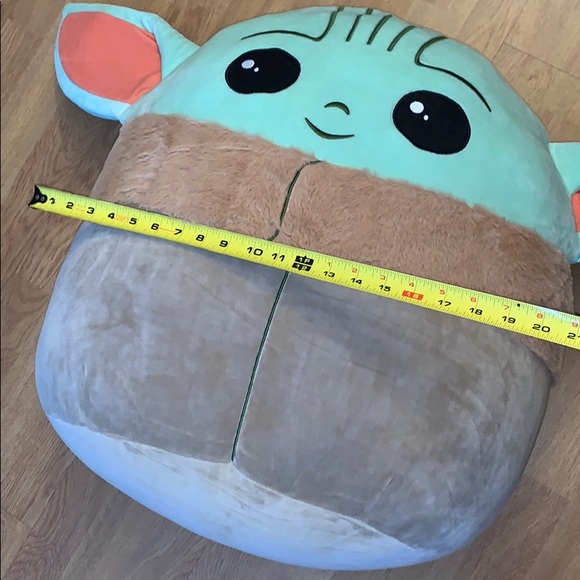 NWT Baby Yoda "The Child" 20" Squishmallow Plush - Picture 7 of 7